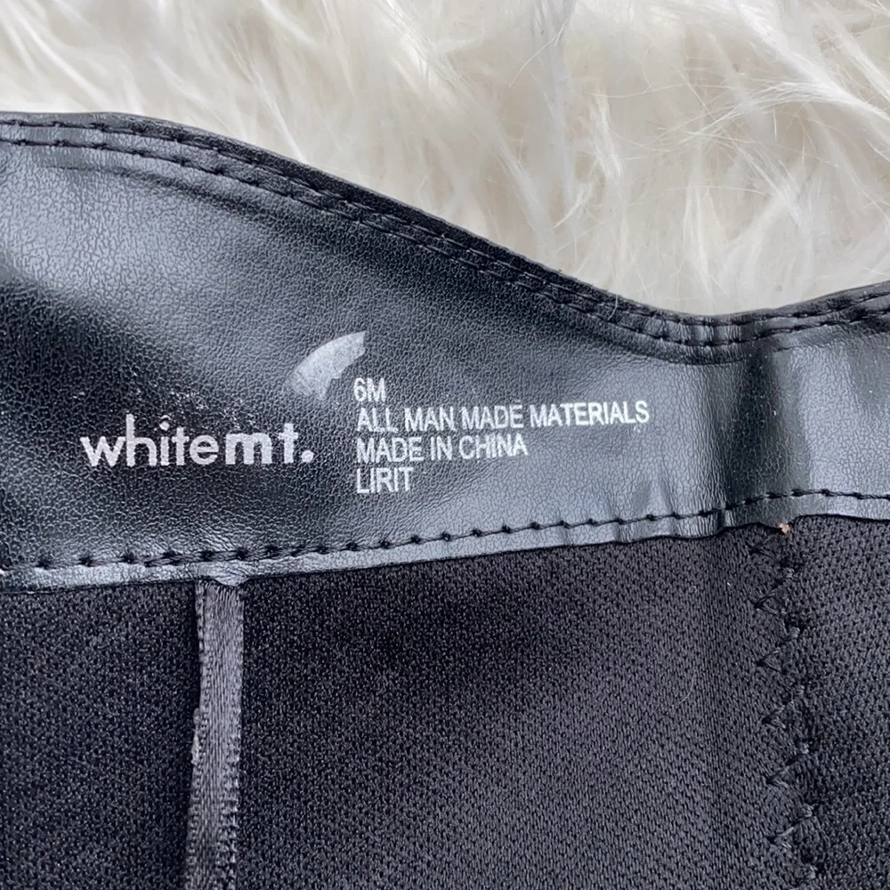 White Mountain | Faux Leather Black Boots